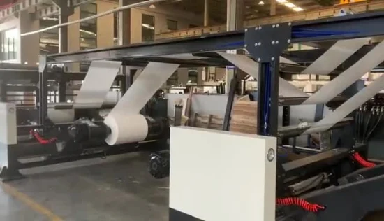 Máquina cortadora transversal de rollo a hoja de papel guillotina completamente automática Gw1700