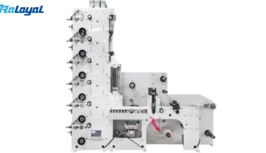 Máquina de impresión flexográfica de etiquetas adhesivas de 6 colores